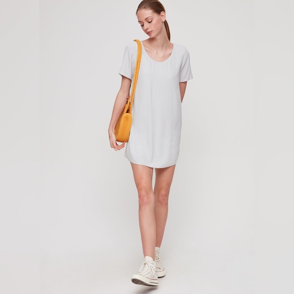 ARITZIA WILFRED FREE TEIGEN T SHIRT DRESS OAK S - Picture 5 of 7